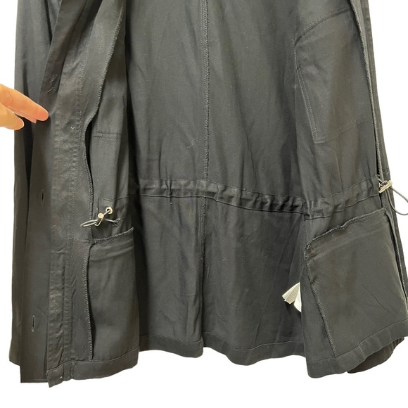 Michael Kors Black Unlined Utility Jacket Size Small - Picture 3 of 7
